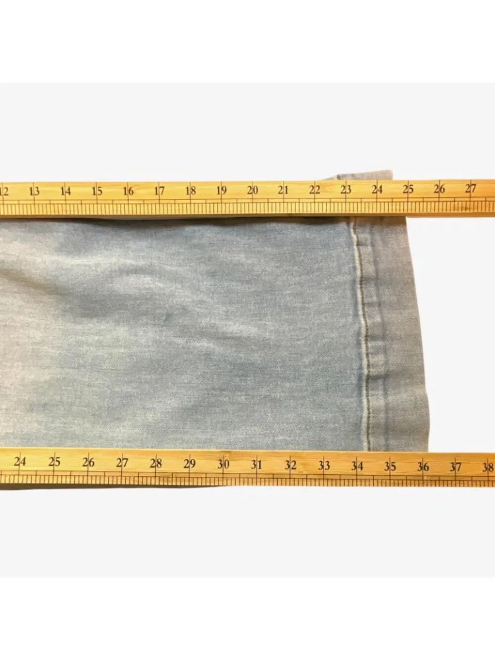 Maeve The Colette Wide Leg Jeans Womens 25 Blue High Rise Crop Denim Stretch